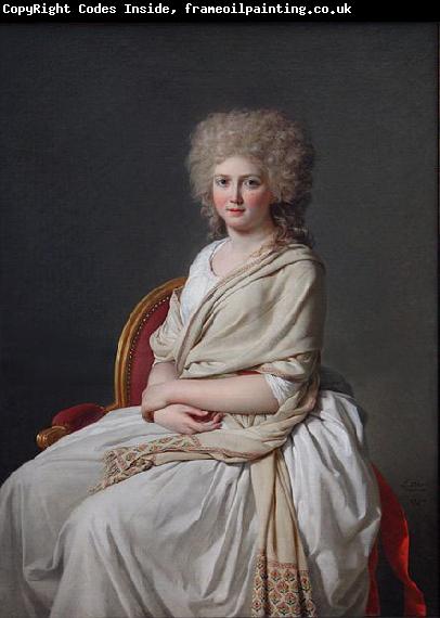Jacques-Louis David Portrait of Anne-Marie-Louise Thelusson, Countess of Sorcy
